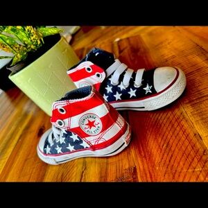 American Flag 5T high top Converse